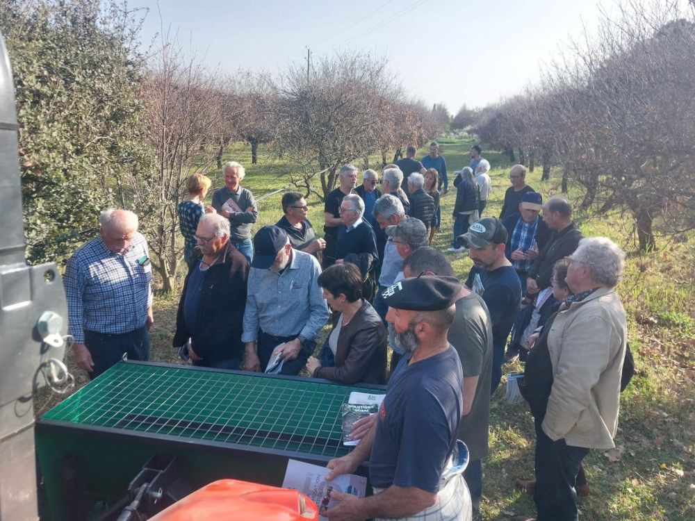 Présentation de nos outils au Syndicat des trufficulteurs du Gard