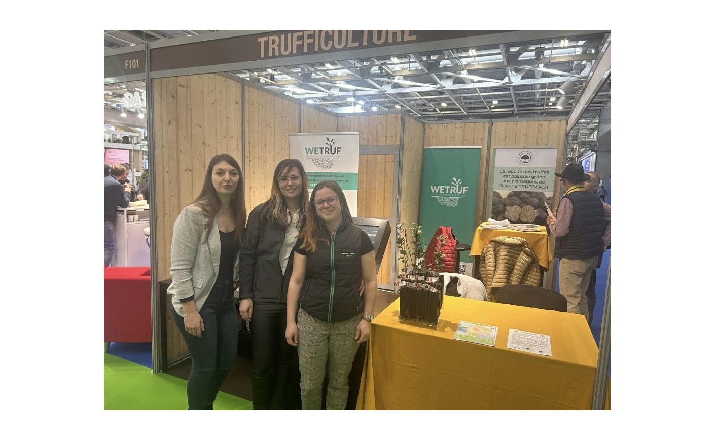 Nous sommes au Salon de l'Agriculture 2024 avec WETRUF