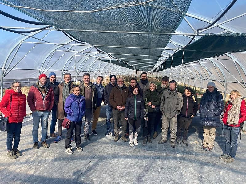 Groupe de stagiaires d'un CFPPA